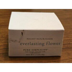 Pure Simplicity Night Nourisher Everlasting Flower Face Cream Bath & Body Works